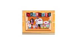 Mike McGonegal Voice Over Artist Crumpets Logo